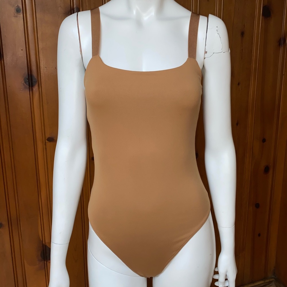 Tan bodysuit